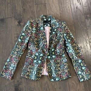 Zara Multicolor Floral Women’s Blazer